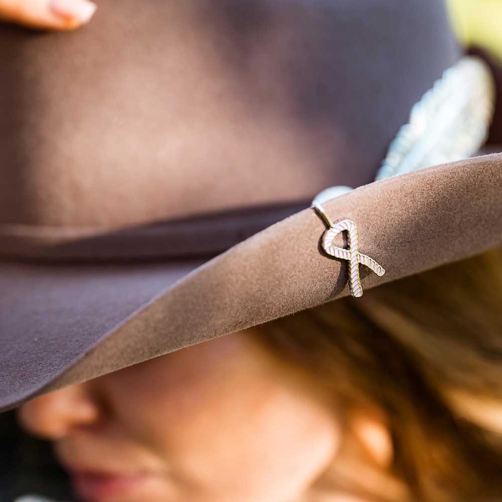 Hat Clip Tough Enough to Wear Pink
