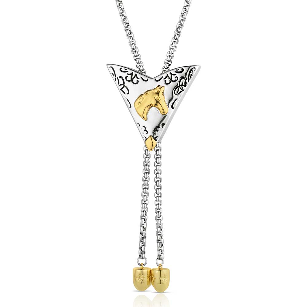 Regal Rider Bolo Necklace - Montana Silversmith