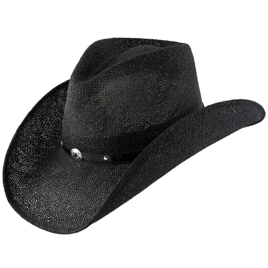 Cowboy Hat Onyx Straw Stetson